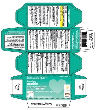 481r Target Low Dose Aspirin Carton Label 120ct